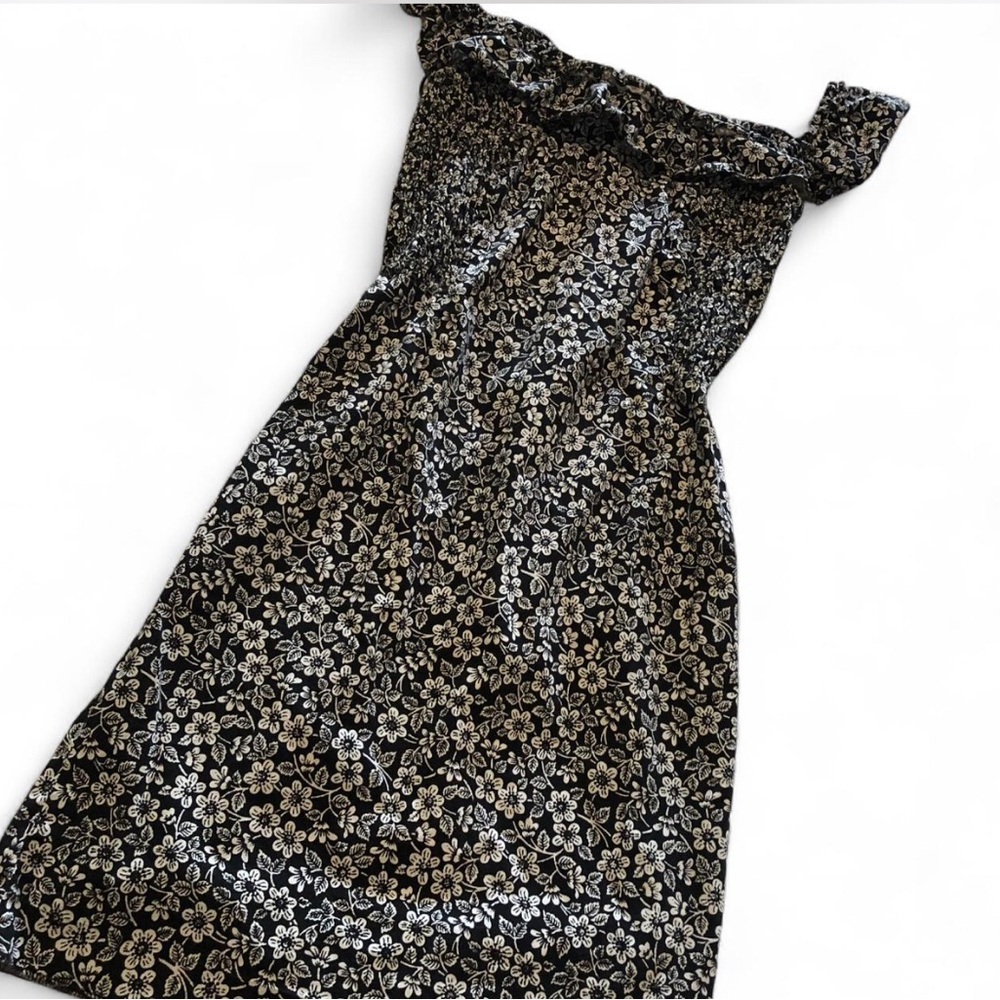 Ralph Lauren Smocked off the shoulder Floral print